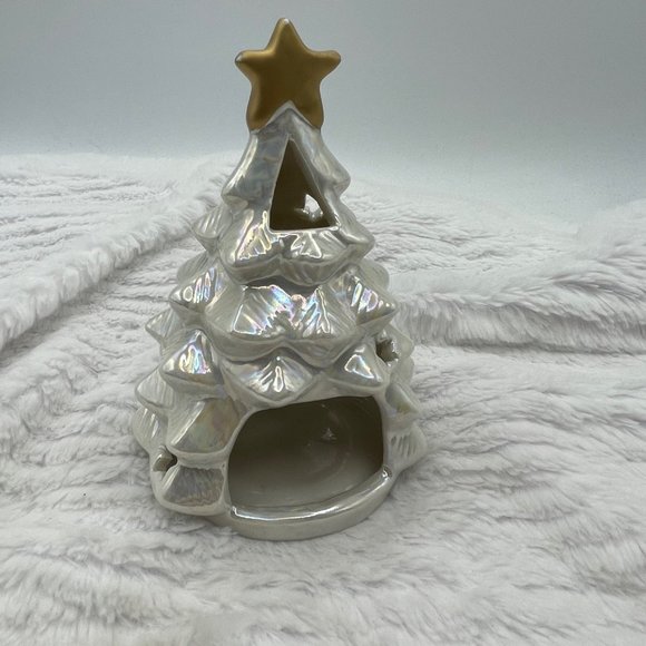 Vintage Christmas Tree Votive Candle Holder - Picture 2 of 7